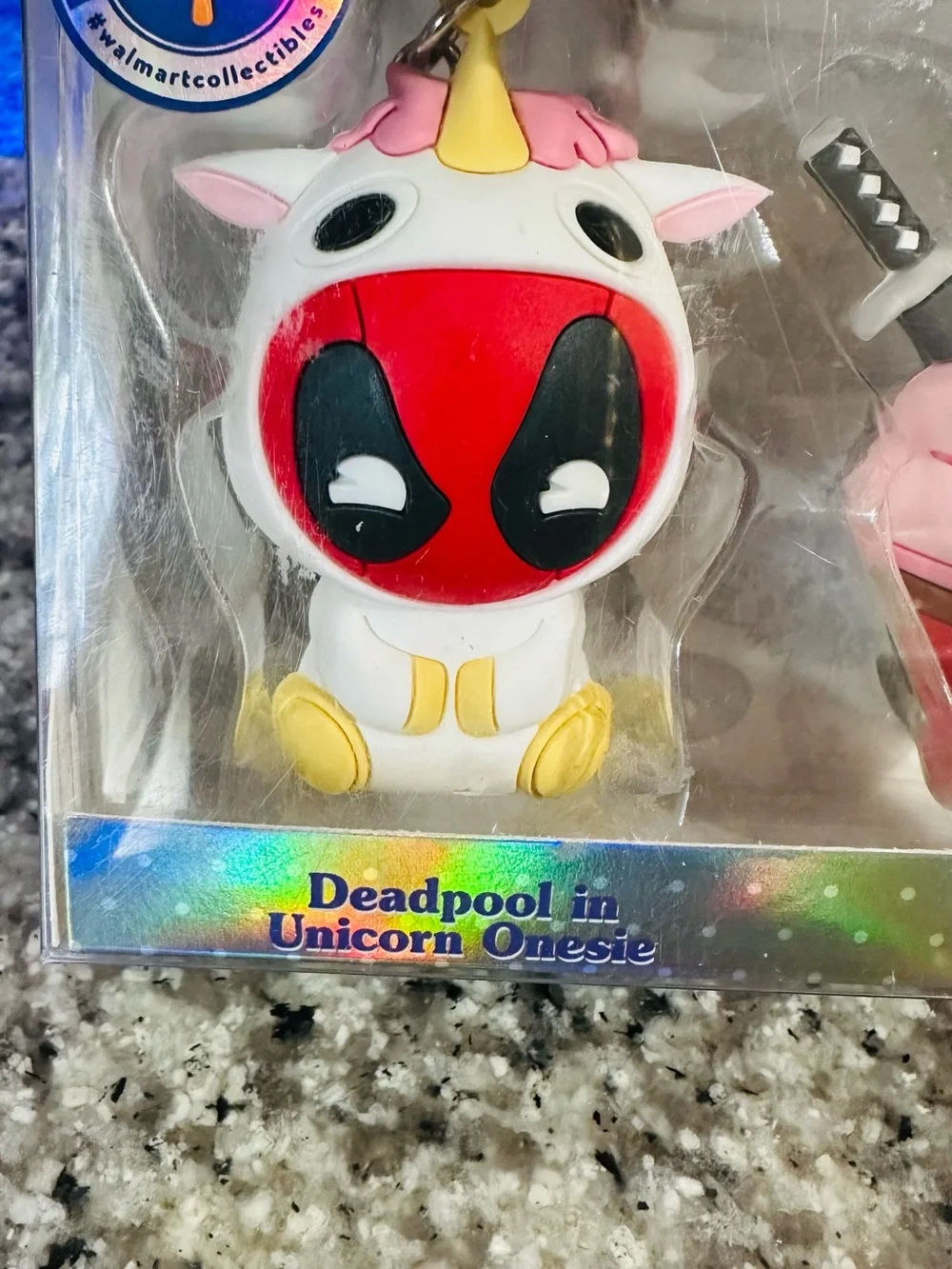 Marvel Deadpool Bag Clip 3-Pack -Unicorn,Cupcake,and Bathtime Figures